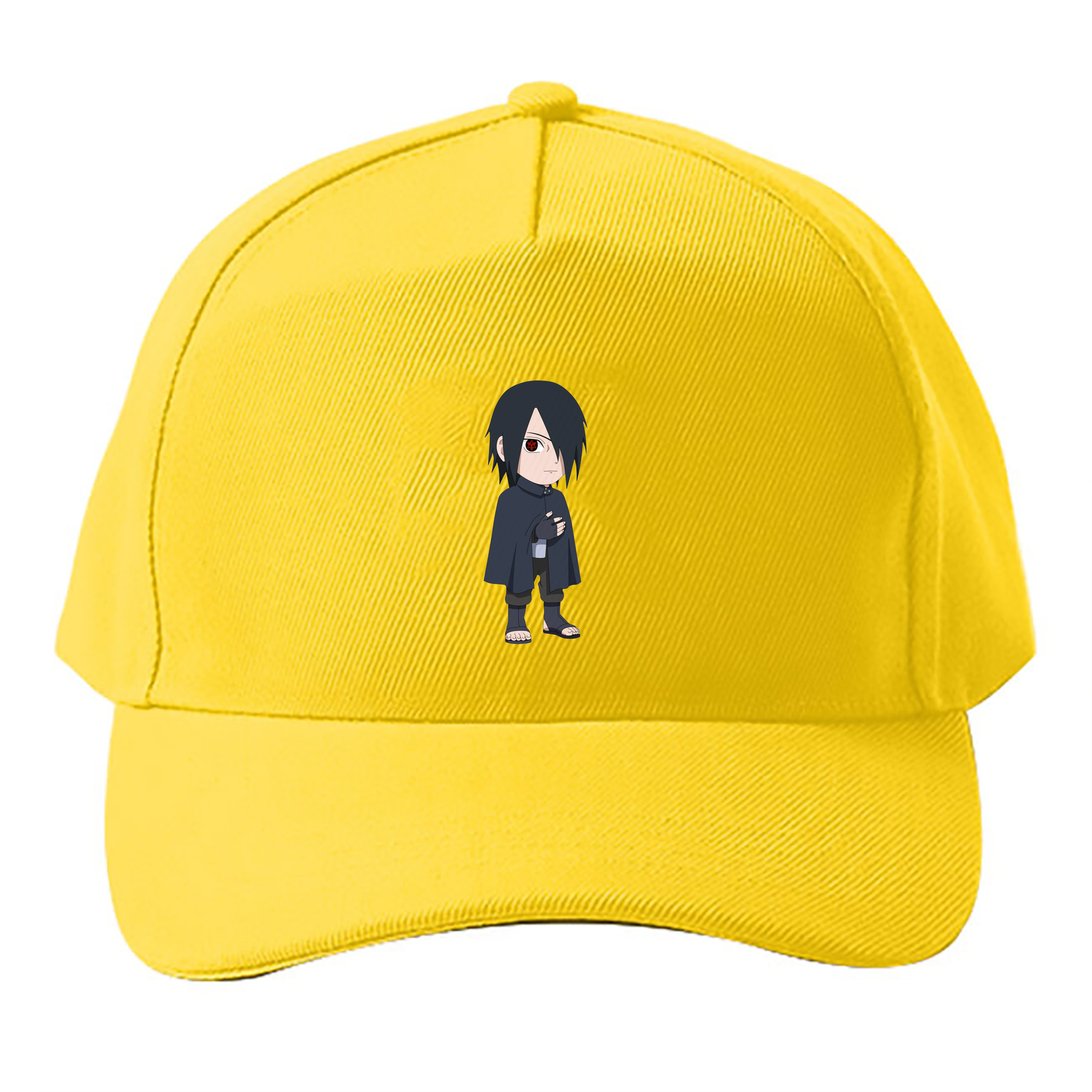 （画像用） NARUTO -ナルト- うちは サスケ Uchiha Sasuke ベースボールキャップ 綿100％ 男女兼用 帽子 スポーツ